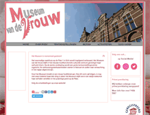 Tablet Screenshot of museumvandevrouw.nl
